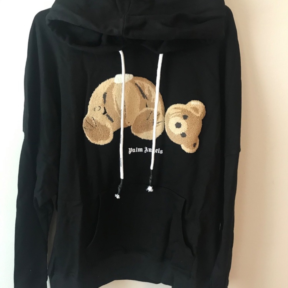 Palm Angels Bear Hoodie Brand New-M